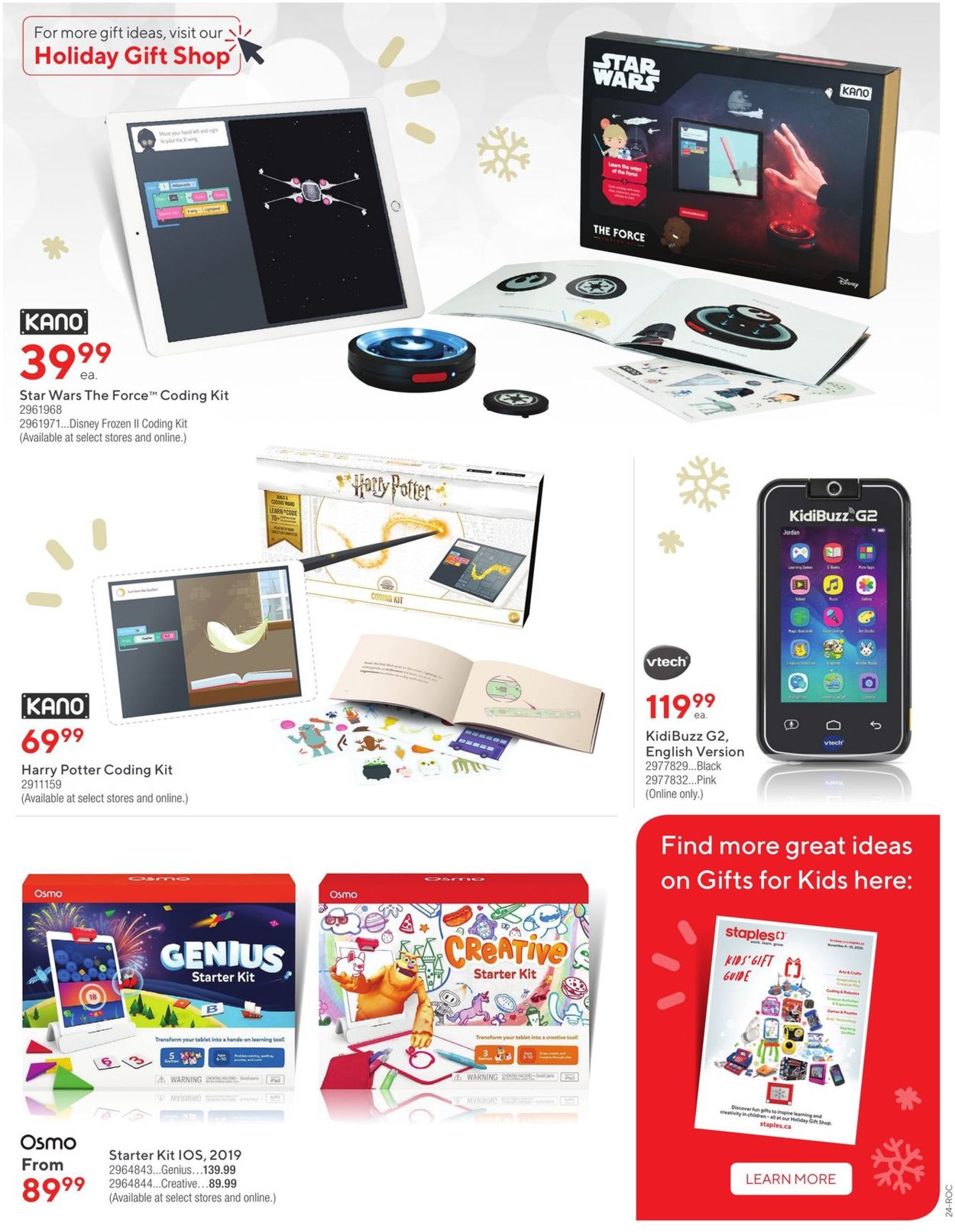 Staples - Holiday 2020 Flyer - 12/02-12/08/2020 (Page 24)