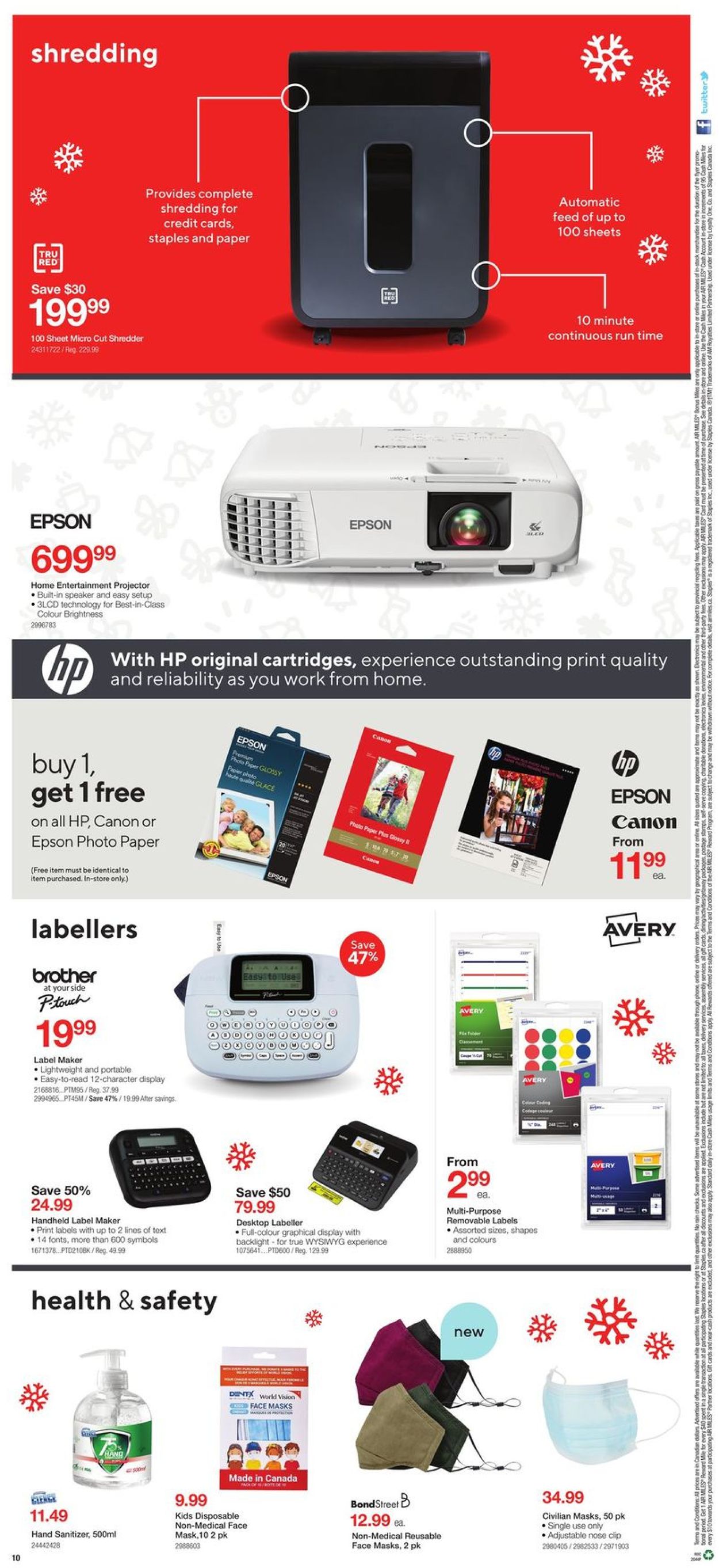 Staples - Holiday 2020 Flyer - 12/02-12/08/2020 (Page 10)