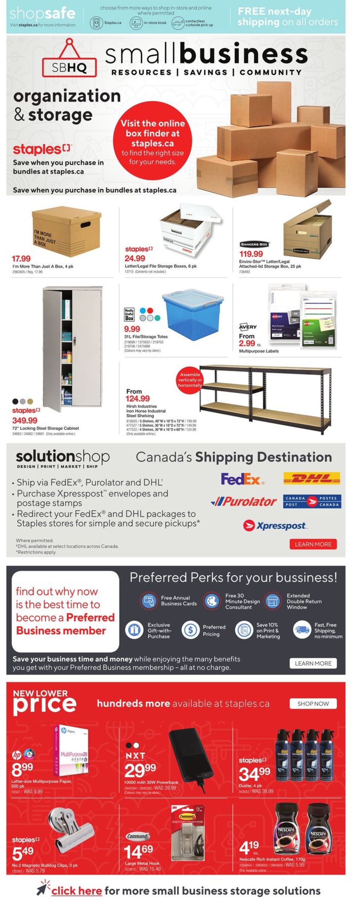 Staples - Boxing Week 2020 Flyer - 12/30-01/05/2021 (Page 2)