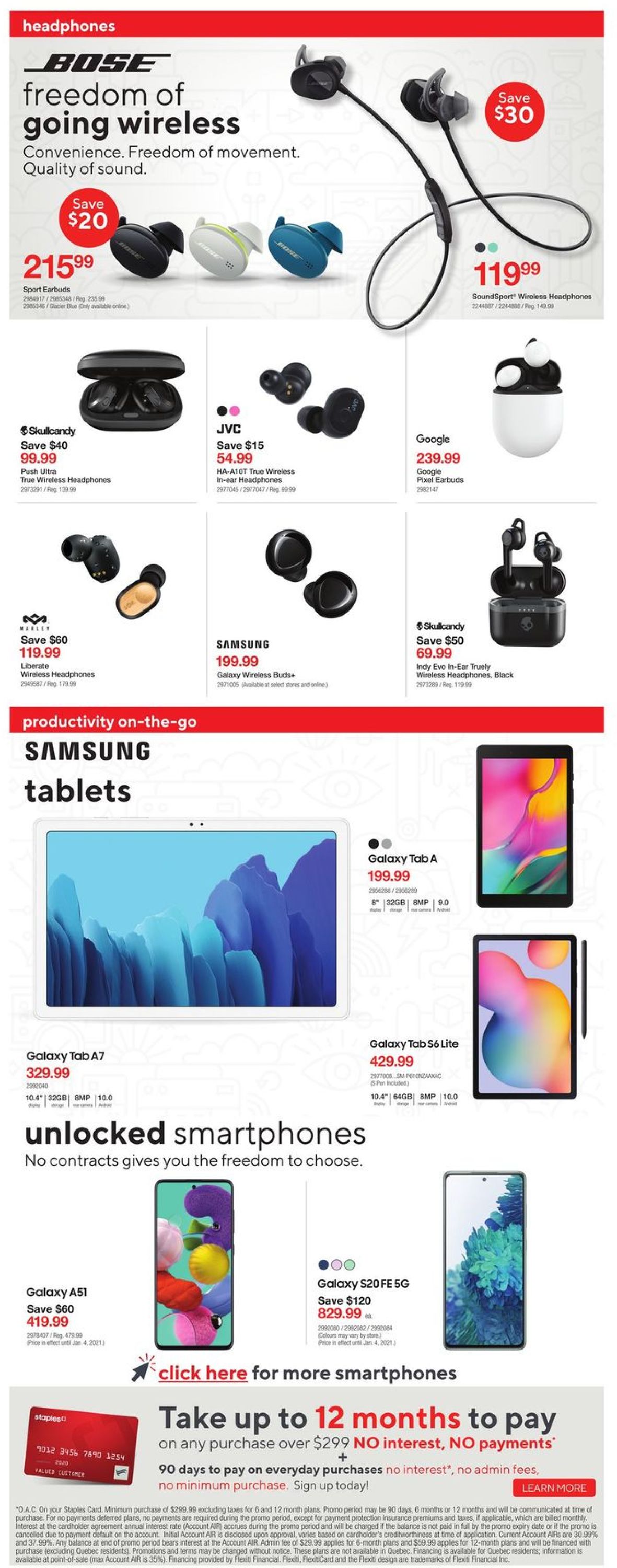 Staples - Boxing Week 2020 Flyer - 12/30-01/05/2021 (Page 8)