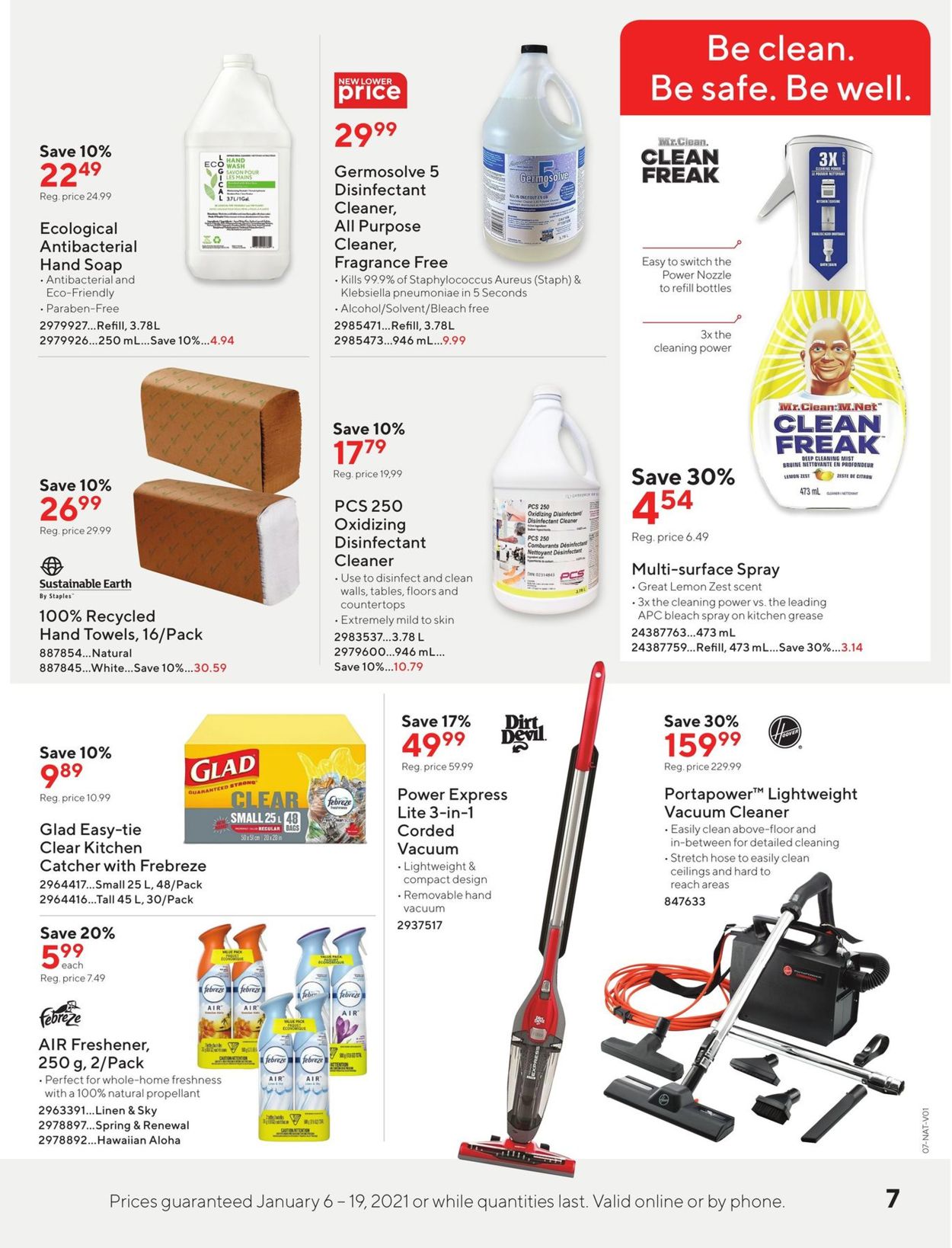 Staples Flyer - 01/06-01/19/2021 (Page 7)