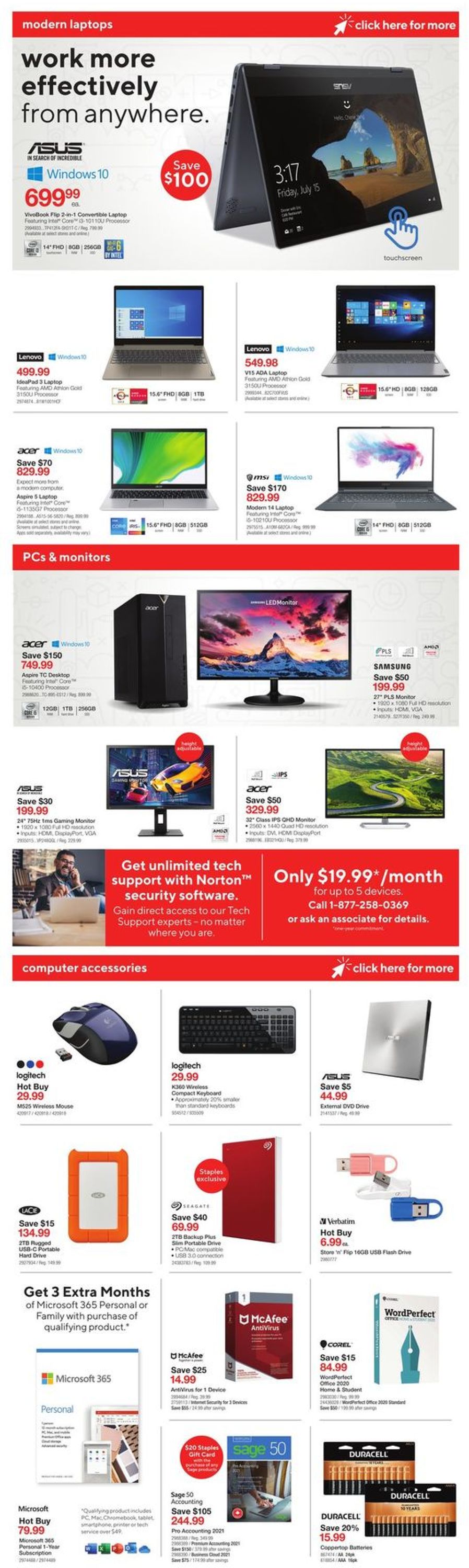 Staples Flyer - 01/13-01/19/2021 (Page 7)