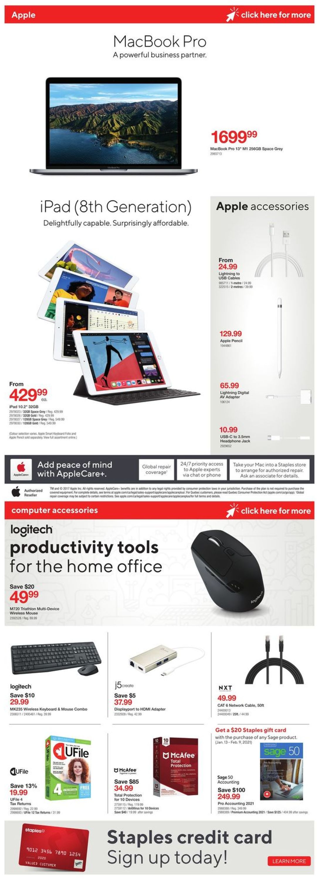 Staples Flyer - 01/20-01/26/2021 (Page 8)