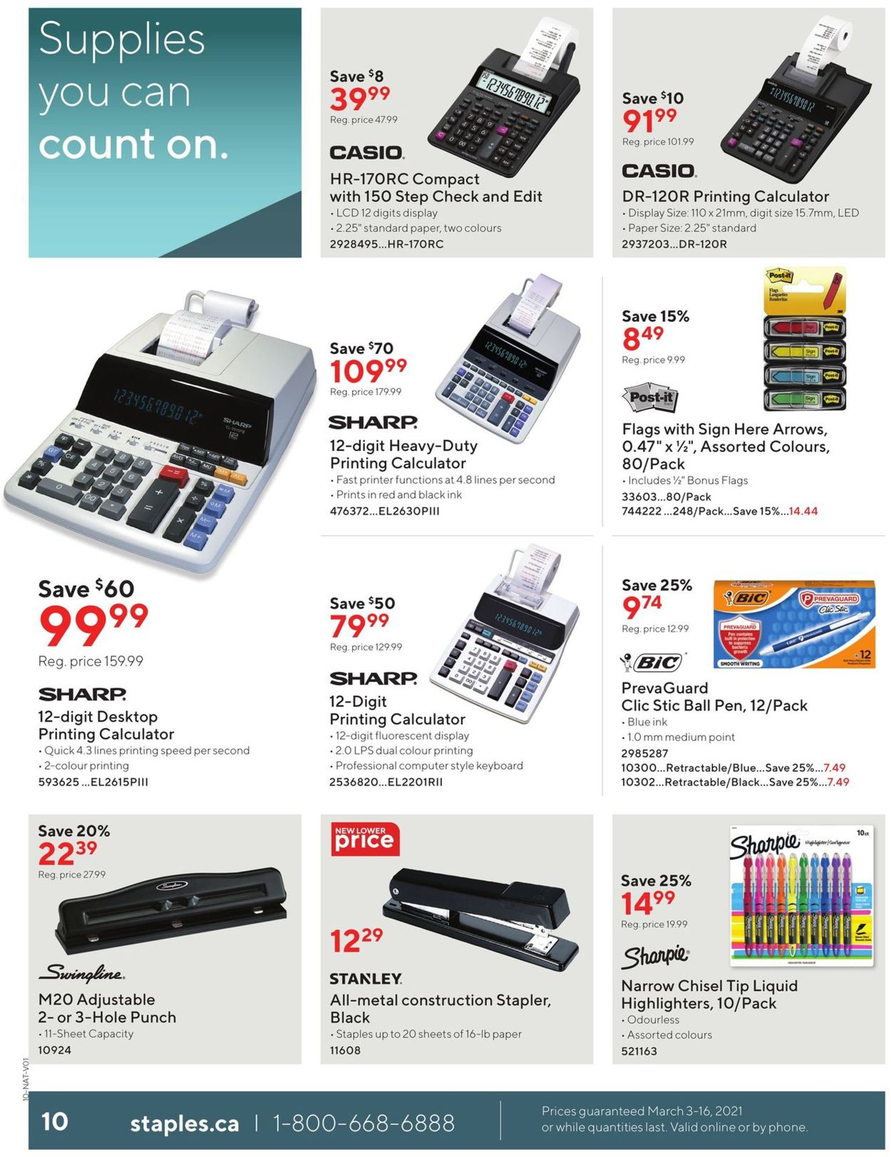 Staples Flyer - 03/03-03/16/2021 (Page 10)