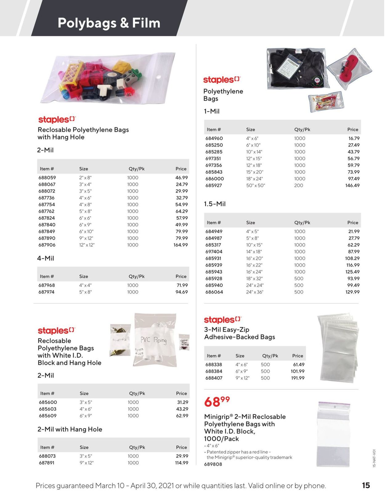 Staples Flyer - 03/10-04/30/2021 (Page 15)
