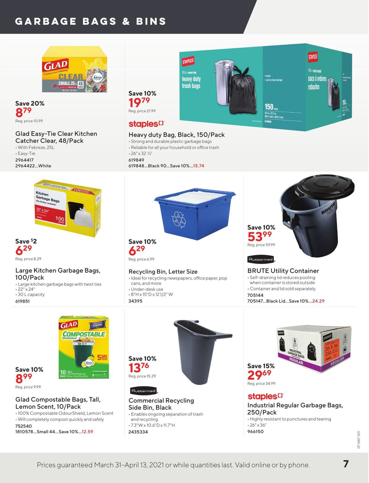 Staples Flyer - 03/31-04/13/2021 (Page 7)