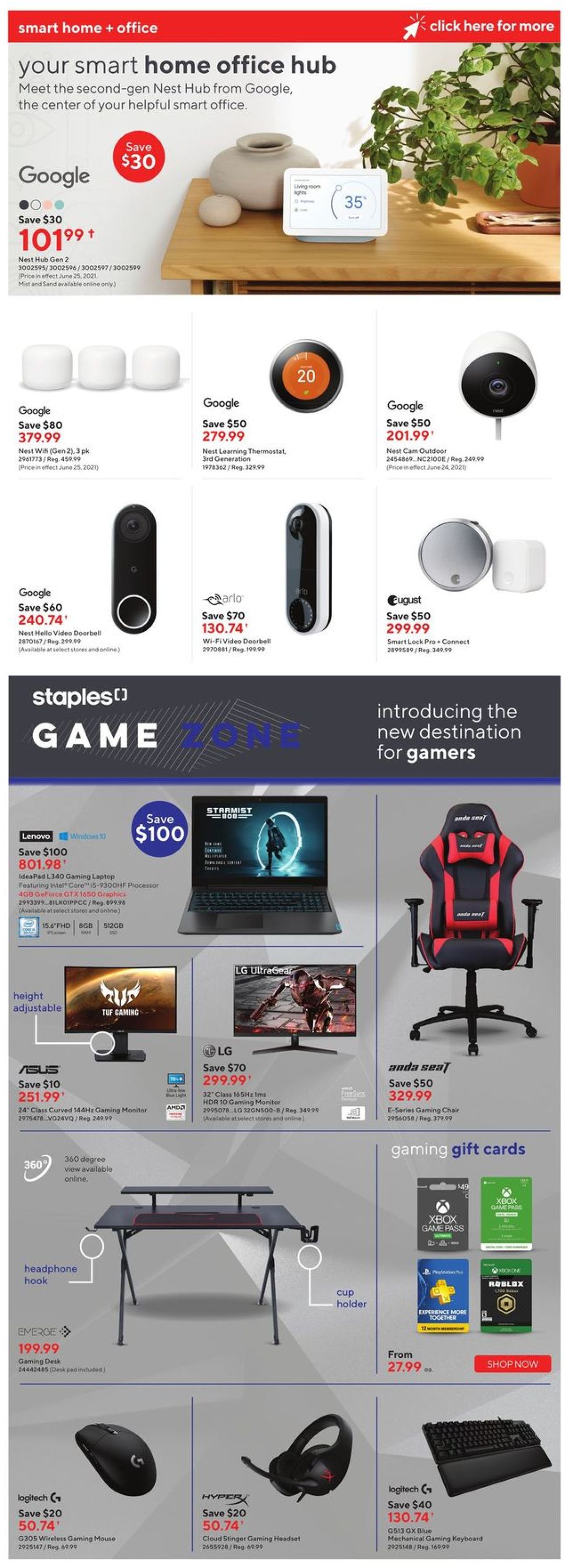 Staples Flyer - 06/23-06/29/2021 (Page 9)