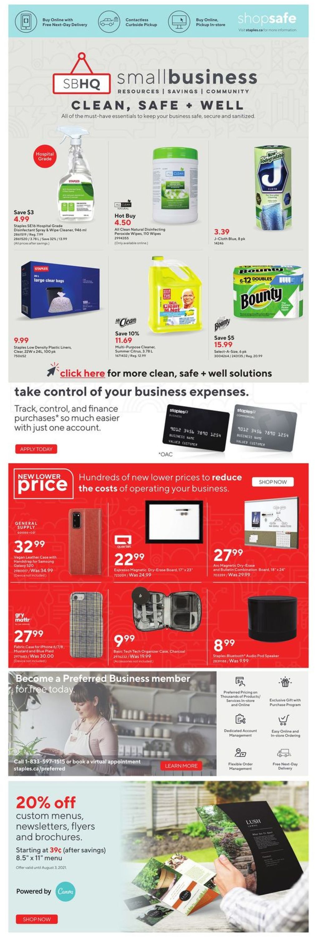 Staples Flyer - 07/21-07/27/2021 (Page 12)