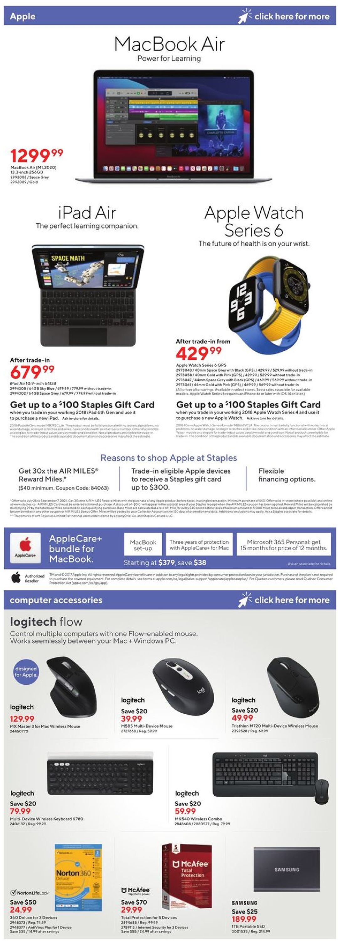 Staples Flyer - 08/04-08/10/2021 (Page 8)
