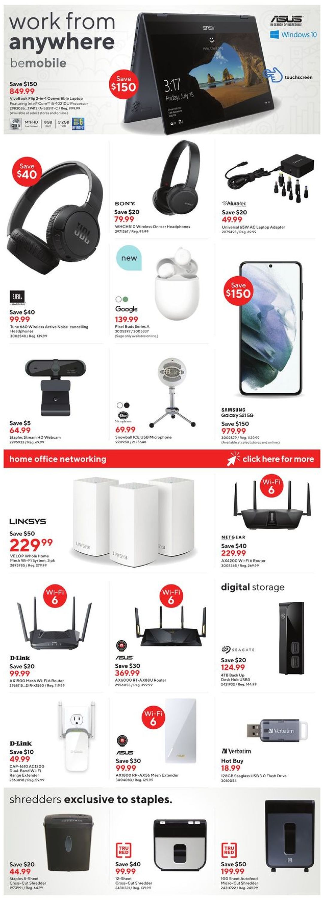 Staples Flyer - 08/04-08/10/2021 (Page 10)