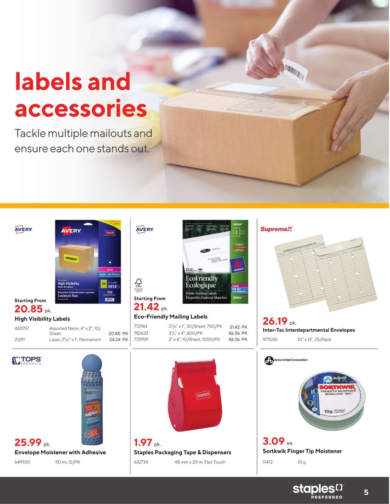 Staples Flyer - 08/13-08/31/2021 (Page 5)