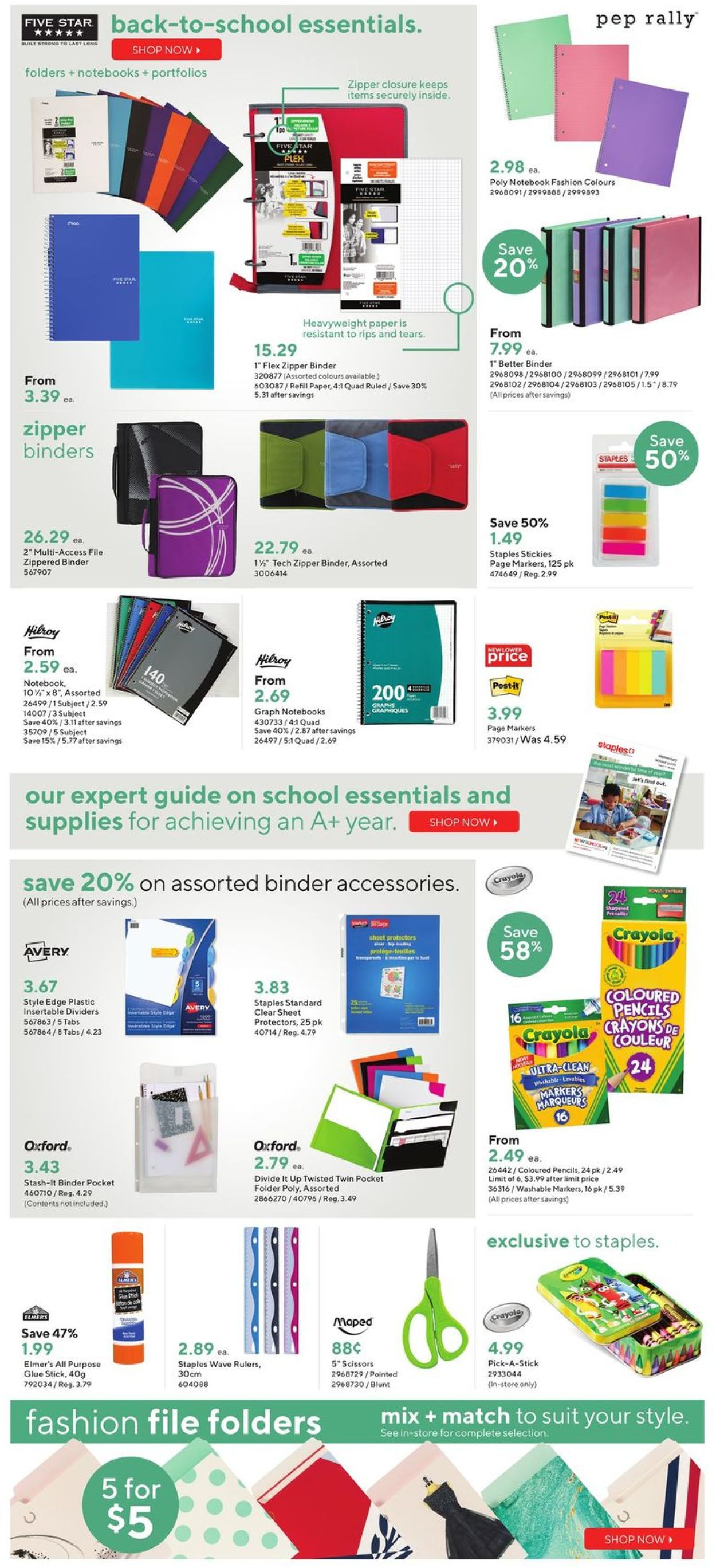 Staples Flyer - 08/18-08/24/2021 (Page 2)