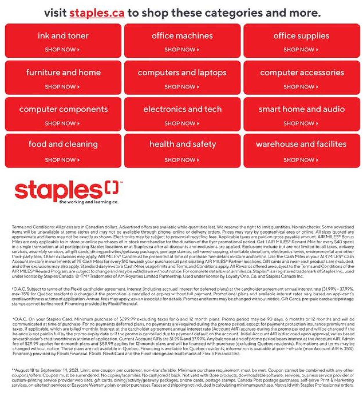 Staples Flyer - 08/25-08/31/2021 (Page 18)