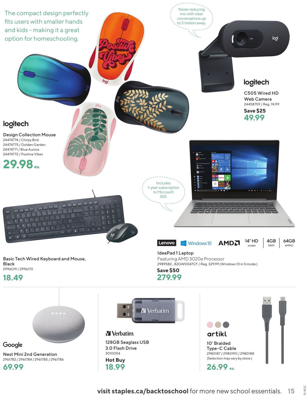 Staples Flyer - 08/25-08/31/2021 (Page 15)