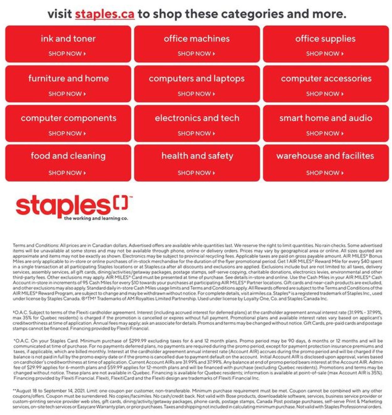 Staples Flyer - 09/01-09/07/2021 (Page 14)