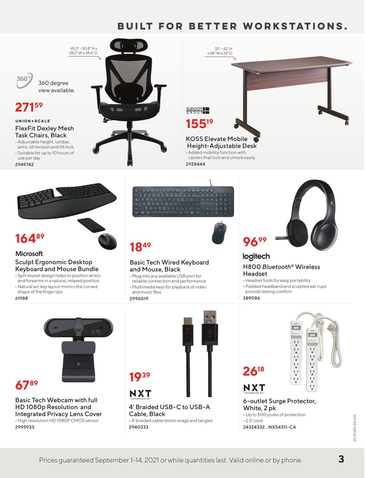 Staples Flyer - 09/01-09/14/2021 (Page 3)