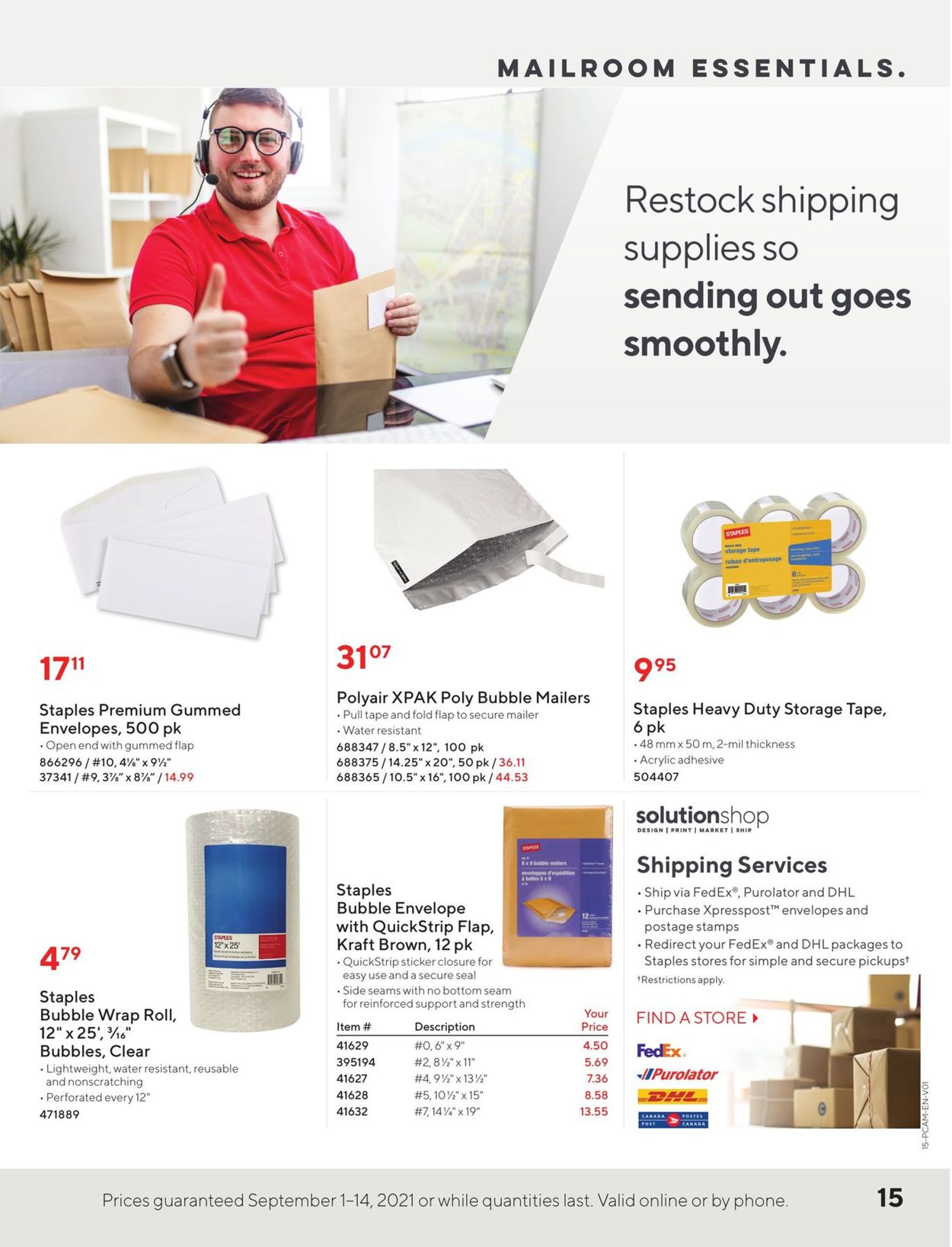 Staples Flyer - 09/01-09/14/2021 (Page 15)