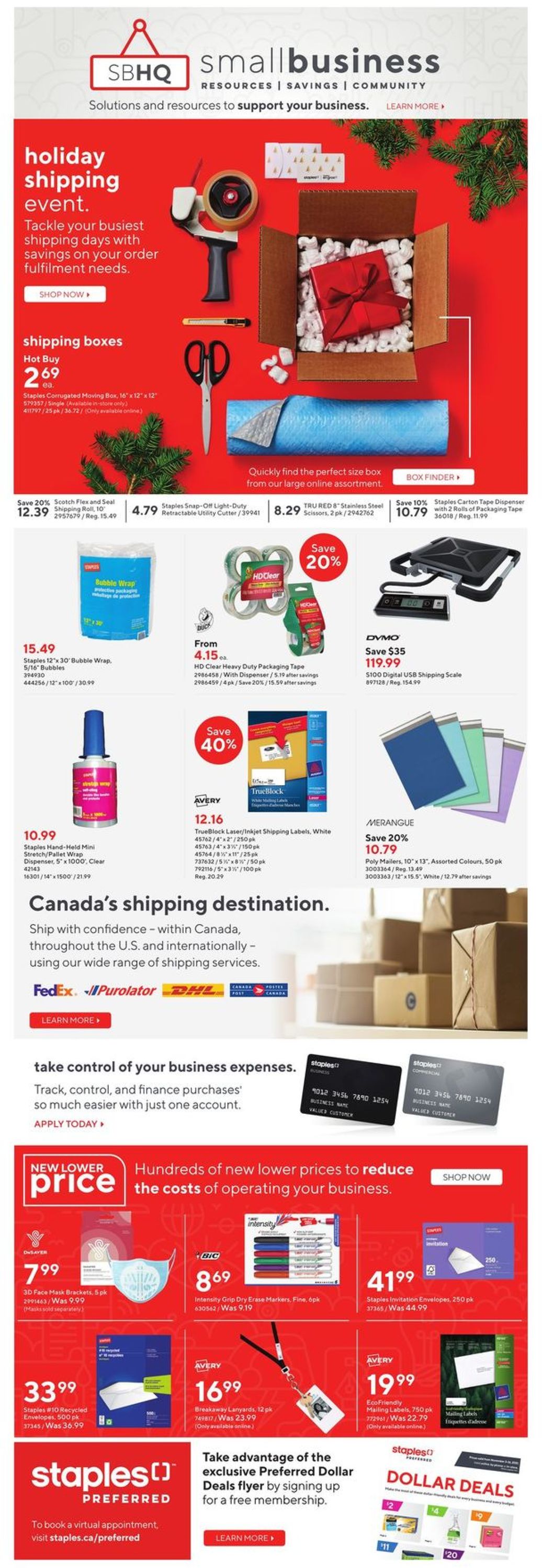 Staples BLACK FRIDAY 2021 Flyer - 11/03-11/09/2021 (Page 3)