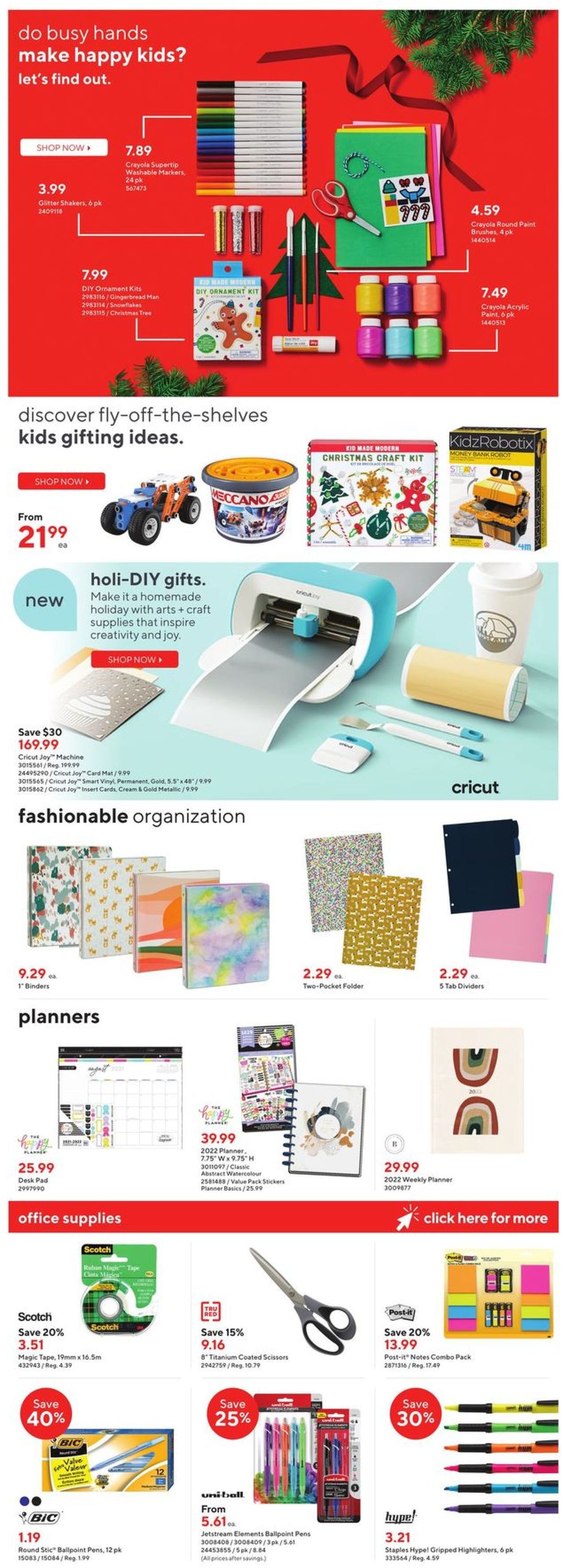 Staples BLACK FRIDAY 2021 Flyer - 11/03-11/09/2021 (Page 9)