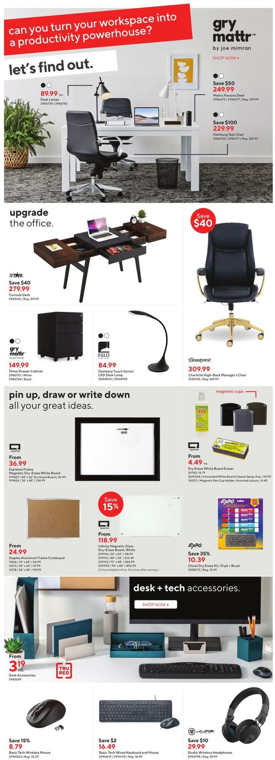 Staples BLACK FRIDAY 2021 Flyer - 11/03-11/09/2021 (Page 10)