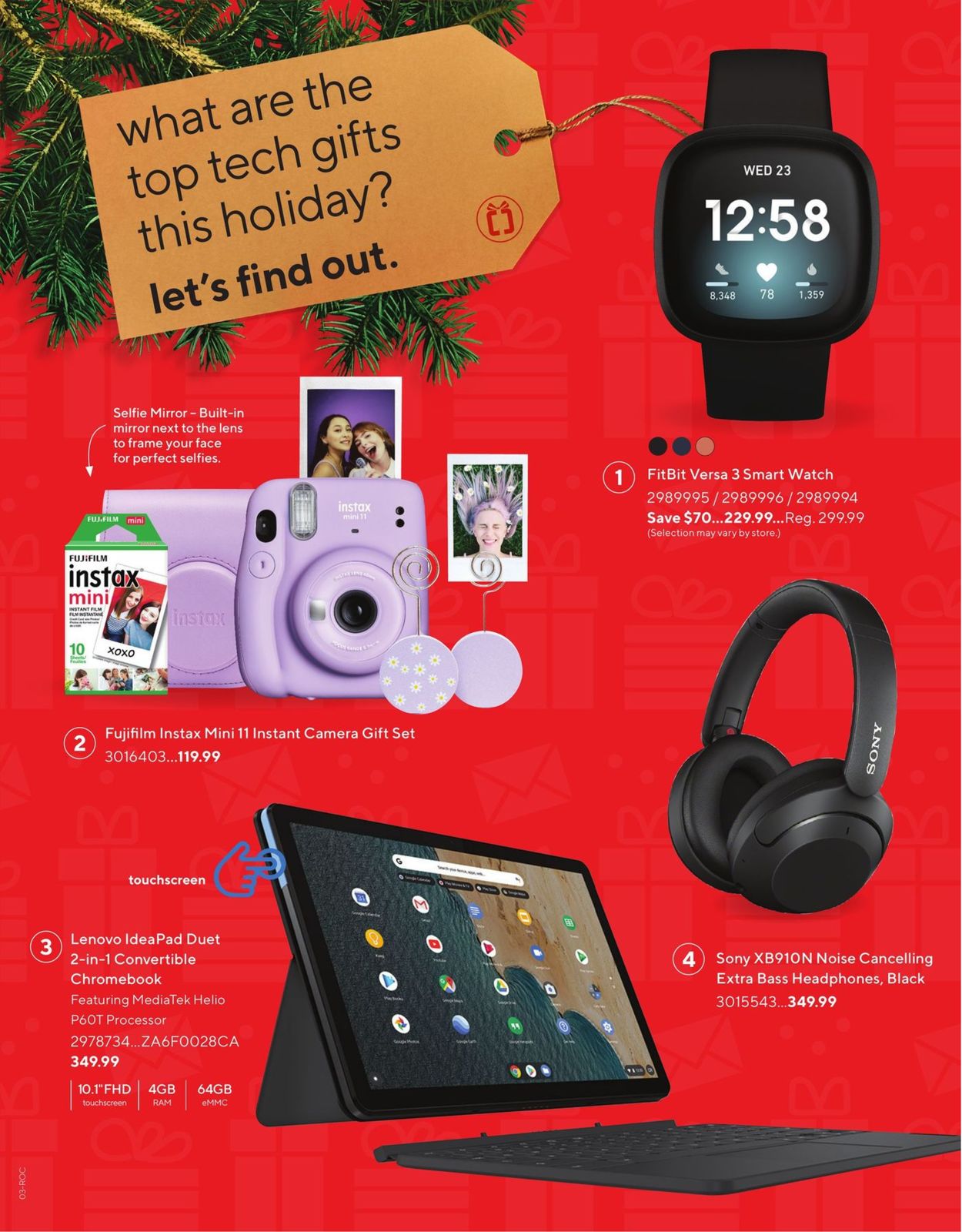 Staples CHRISTMAS 2021 Flyer - 11/03-12/25/2021 (Page 3)