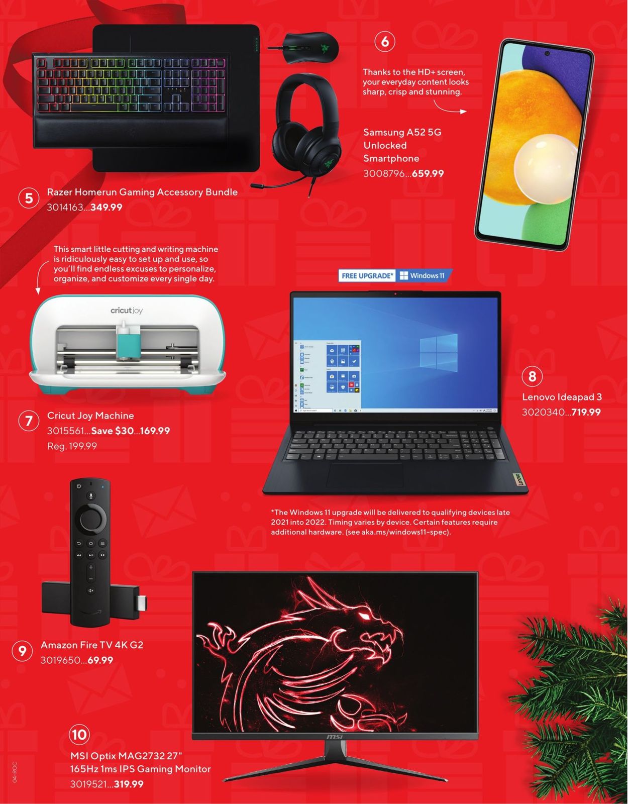 Staples CHRISTMAS 2021 Flyer - 11/03-12/25/2021 (Page 4)