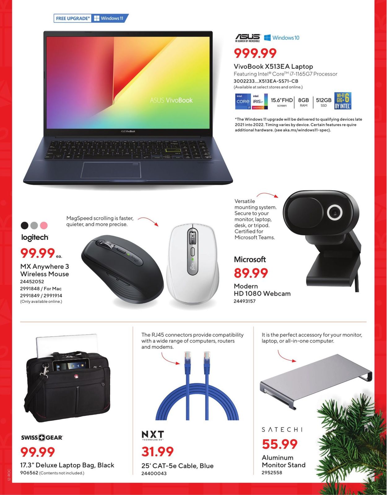 Staples CHRISTMAS 2021 Flyer - 11/03-12/25/2021 (Page 12)