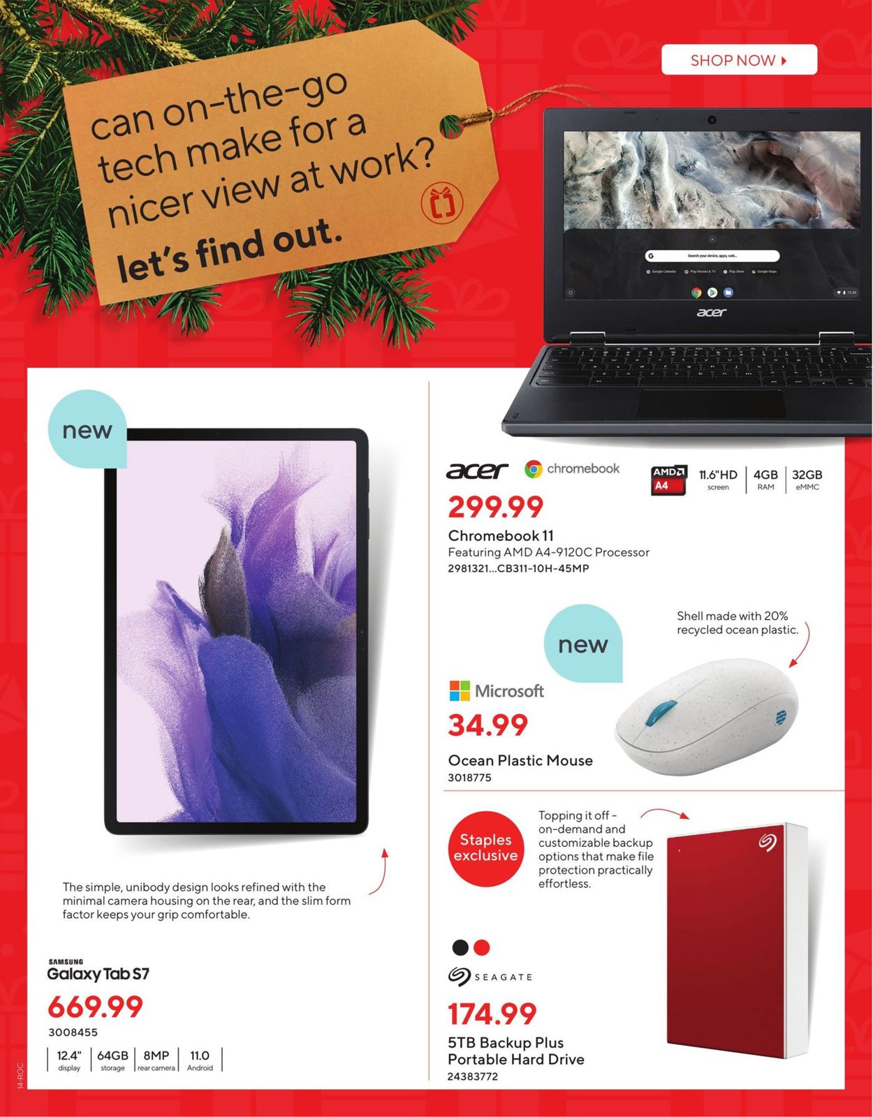 Staples CHRISTMAS 2021 Flyer - 11/03-12/25/2021 (Page 15)