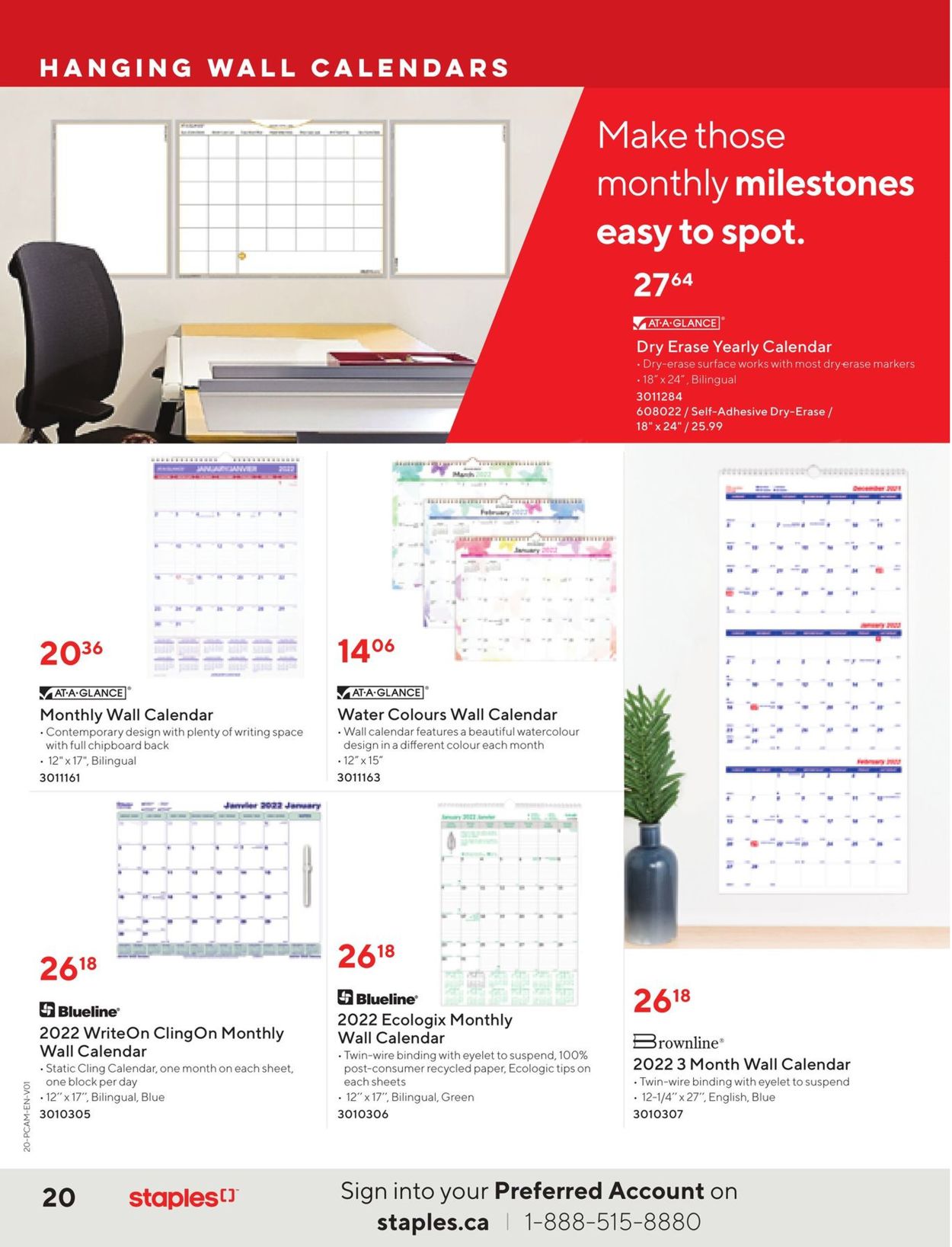 Staples BLACK FRIDAY 2021 Flyer - 11/04-12/31/2021 (Page 20)