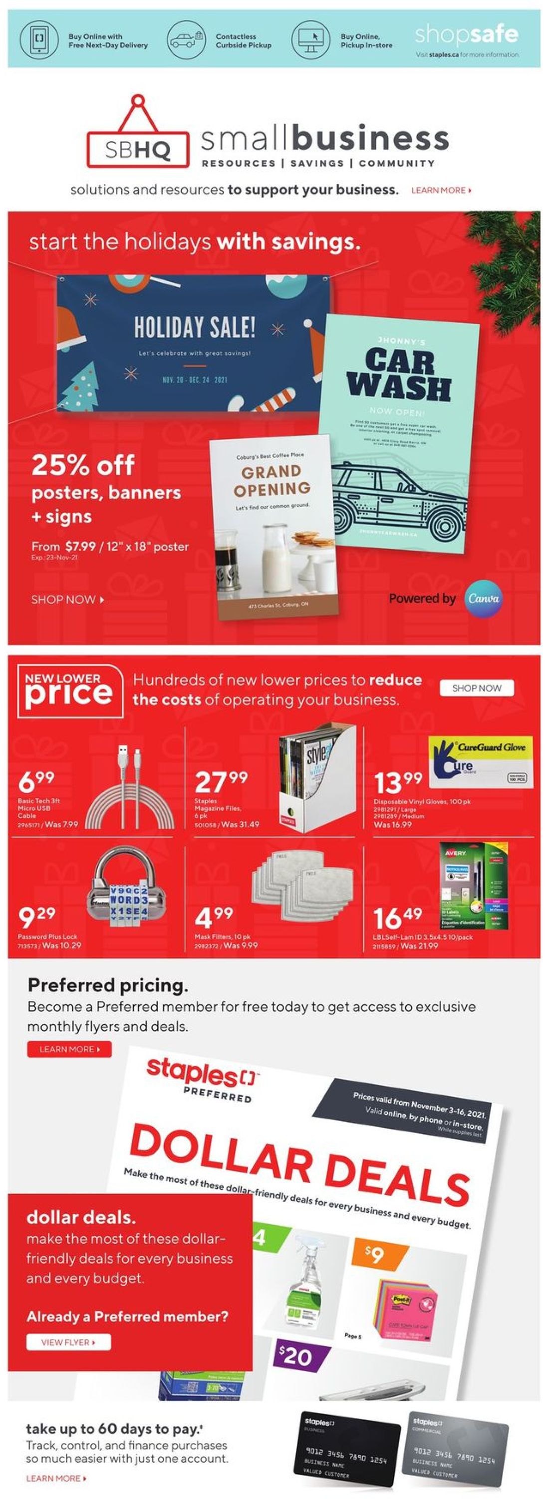 Staples Flyer - 11/10-11/16/2021 (Page 11)