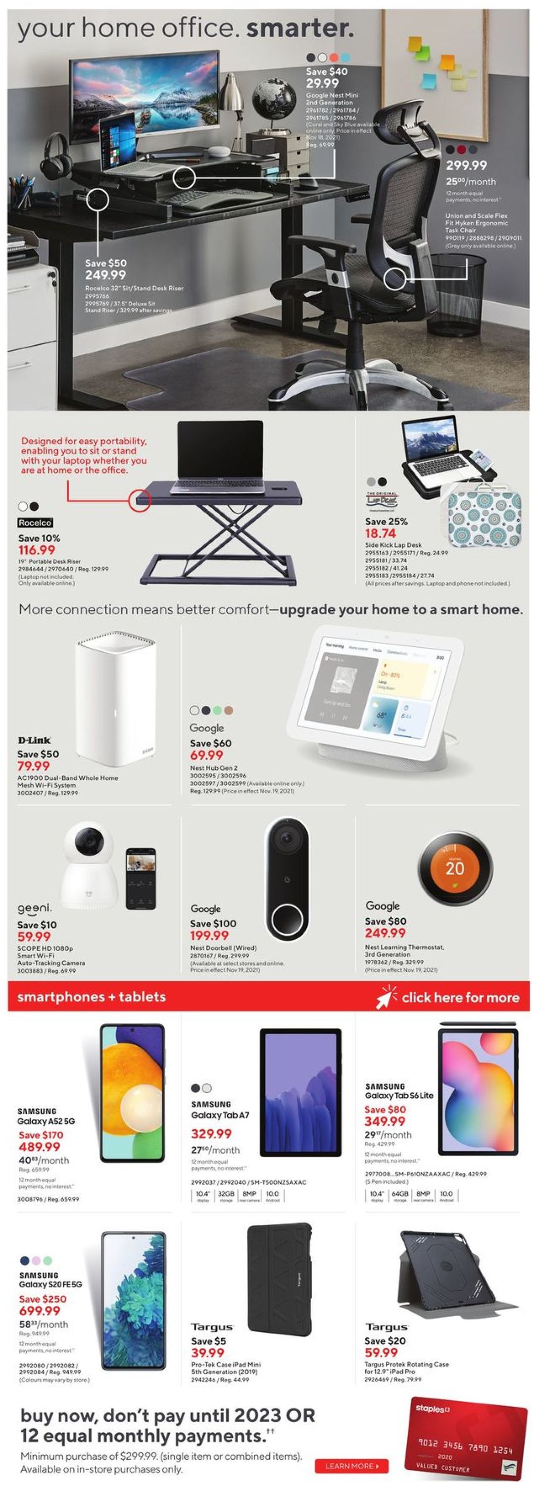 Staples BLACK FRIDAY 2021 Flyer - 11/17-11/25/2021 (Page 10)