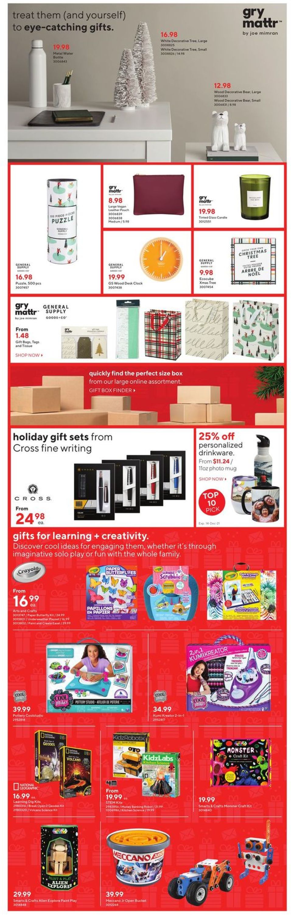 Staples CHRISTMAS 2021 Flyer - 12/01-12/07/2021 (Page 2)