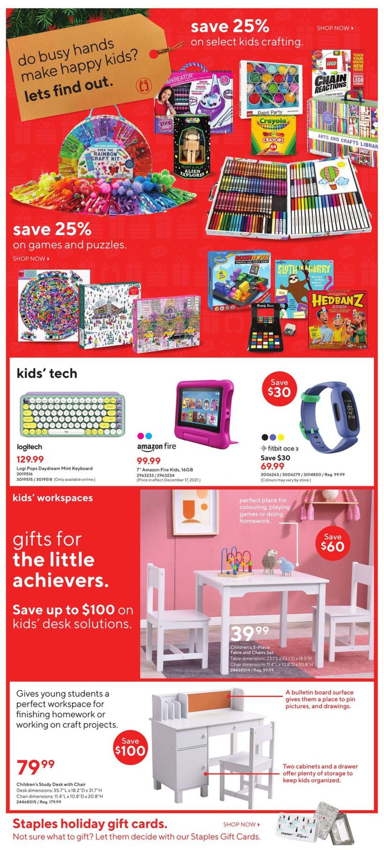 Staples CHRISTMAS 2021 Flyer - 12/15-12/24/2021 (Page 3)