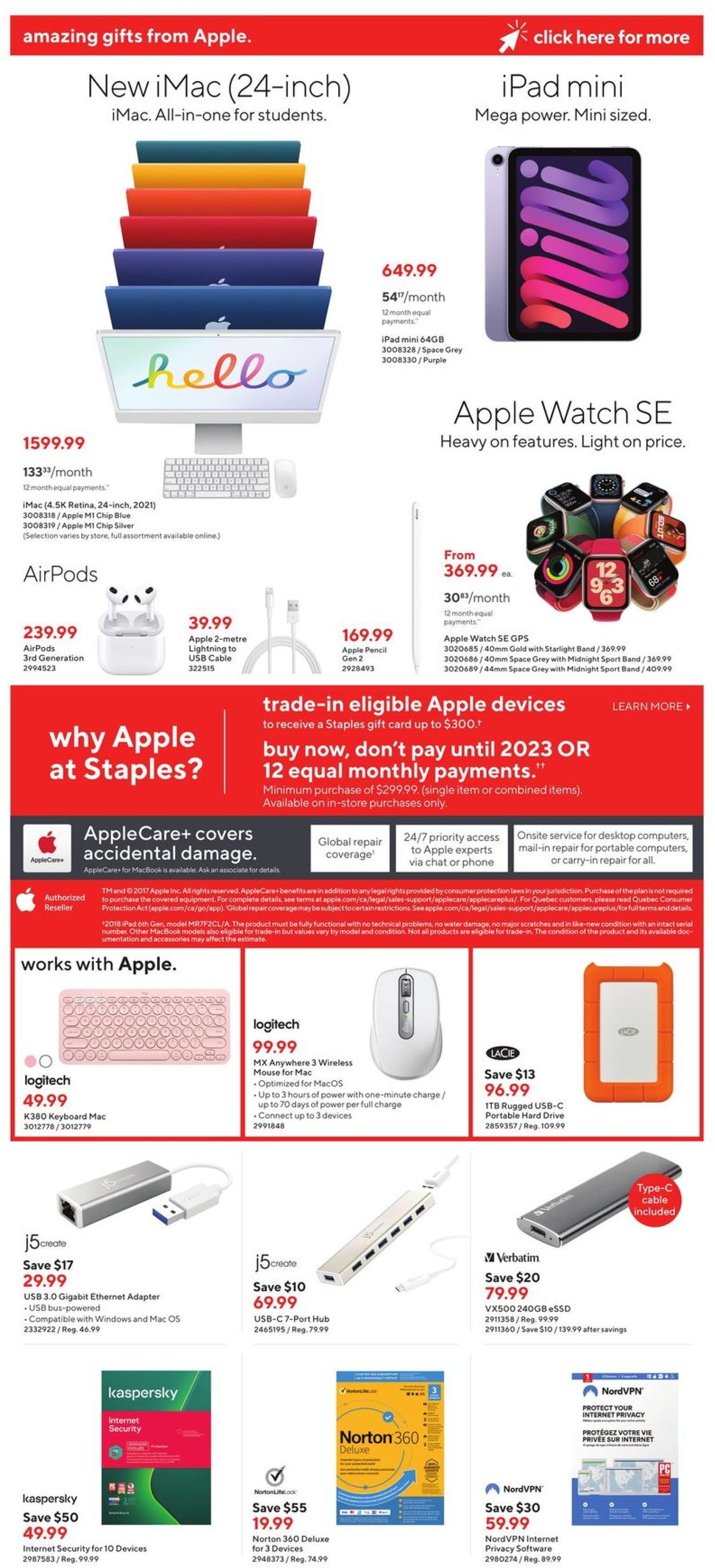 Staples CHRISTMAS 2021 Flyer - 12/15-12/24/2021 (Page 4)