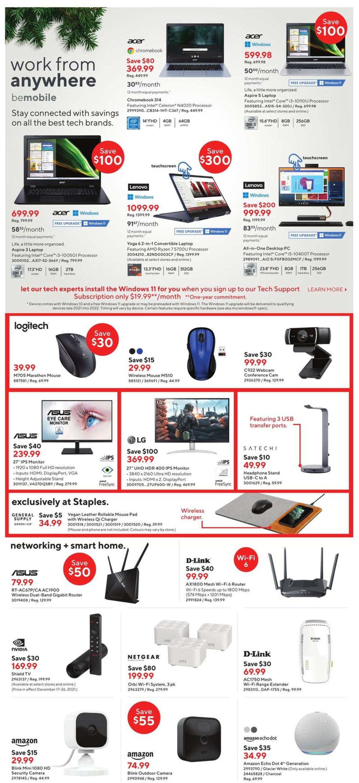 Staples CHRISTMAS 2021 Flyer - 12/15-12/24/2021 (Page 7)