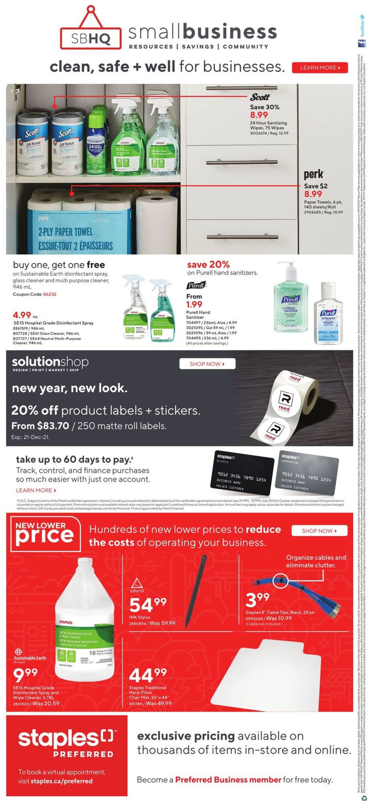 Staples CHRISTMAS 2021 Flyer - 12/15-12/24/2021 (Page 8)