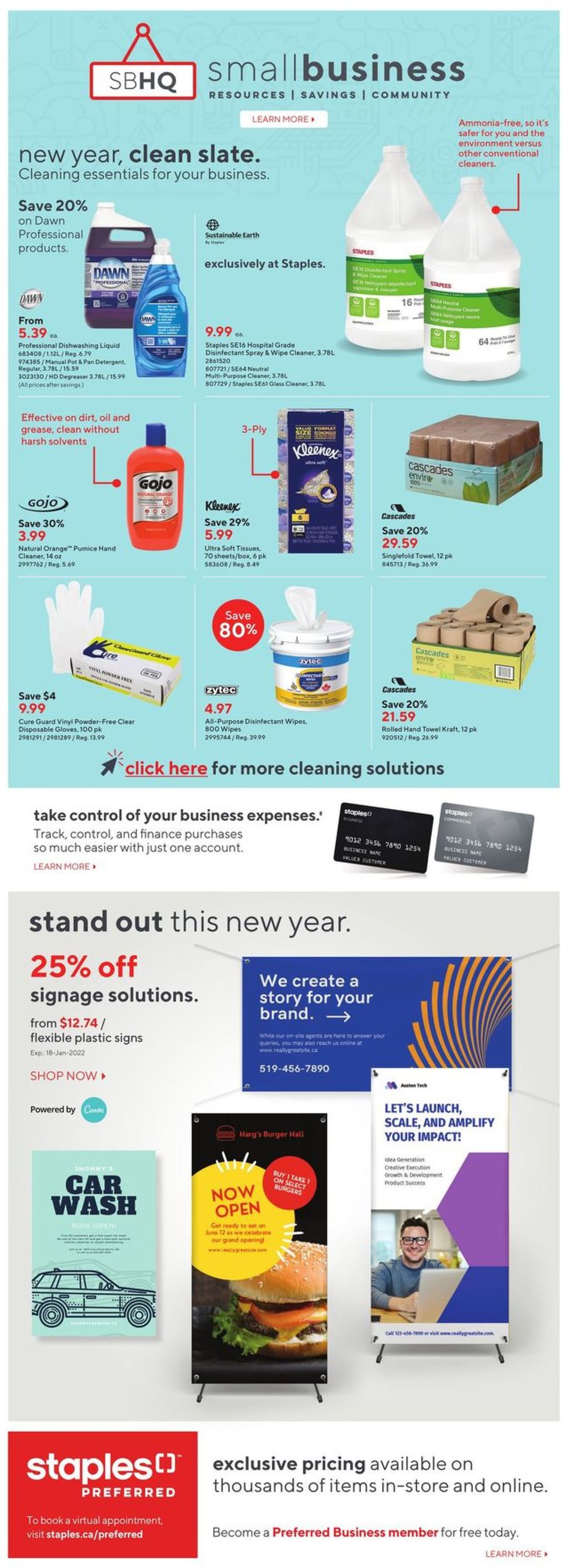Staples Flyer - 01/02-01/11/2022 (Page 10)