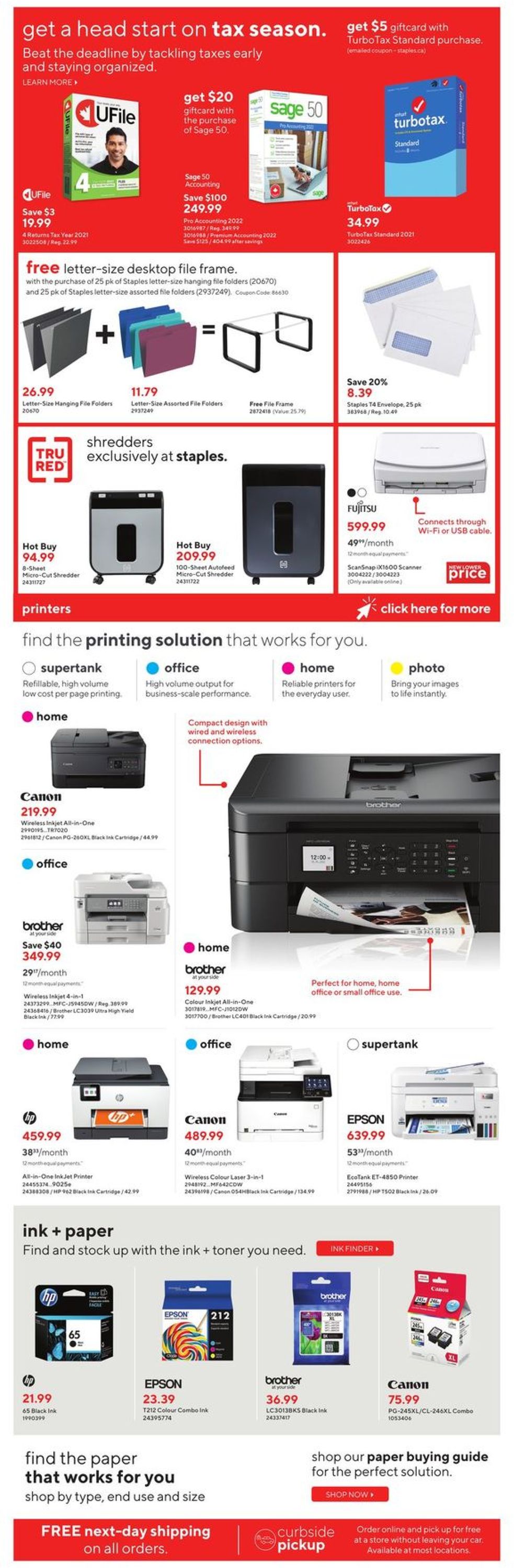 Staples Flyer - 01/19-01/25/2022 (Page 4)