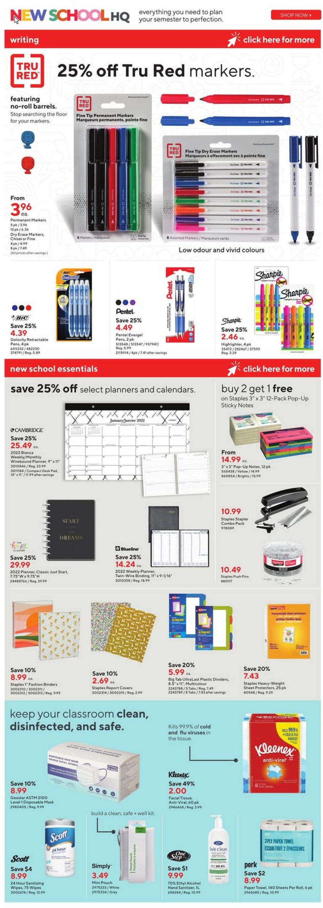 Staples Flyer - 01/19-01/25/2022 (Page 9)