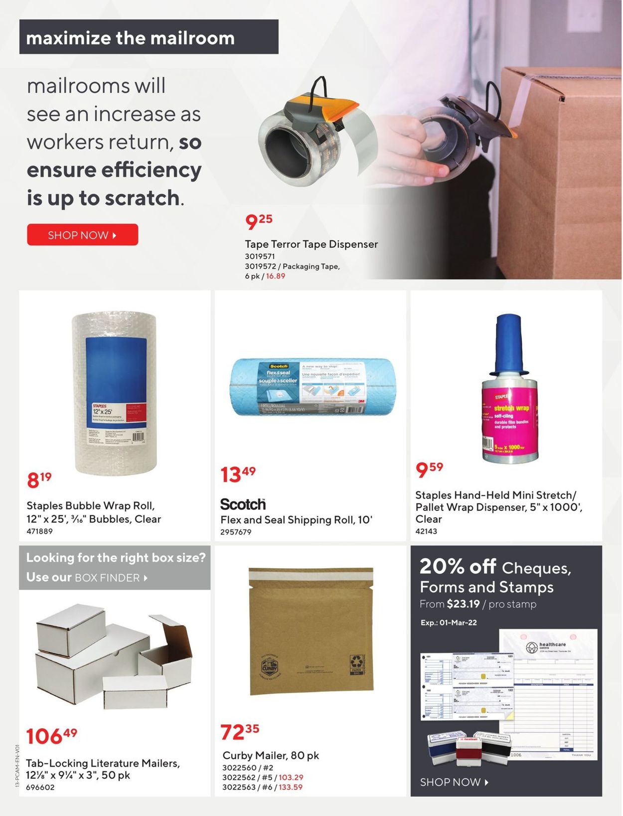 Staples Flyer - 02/02-02/15/2022 (Page 13)