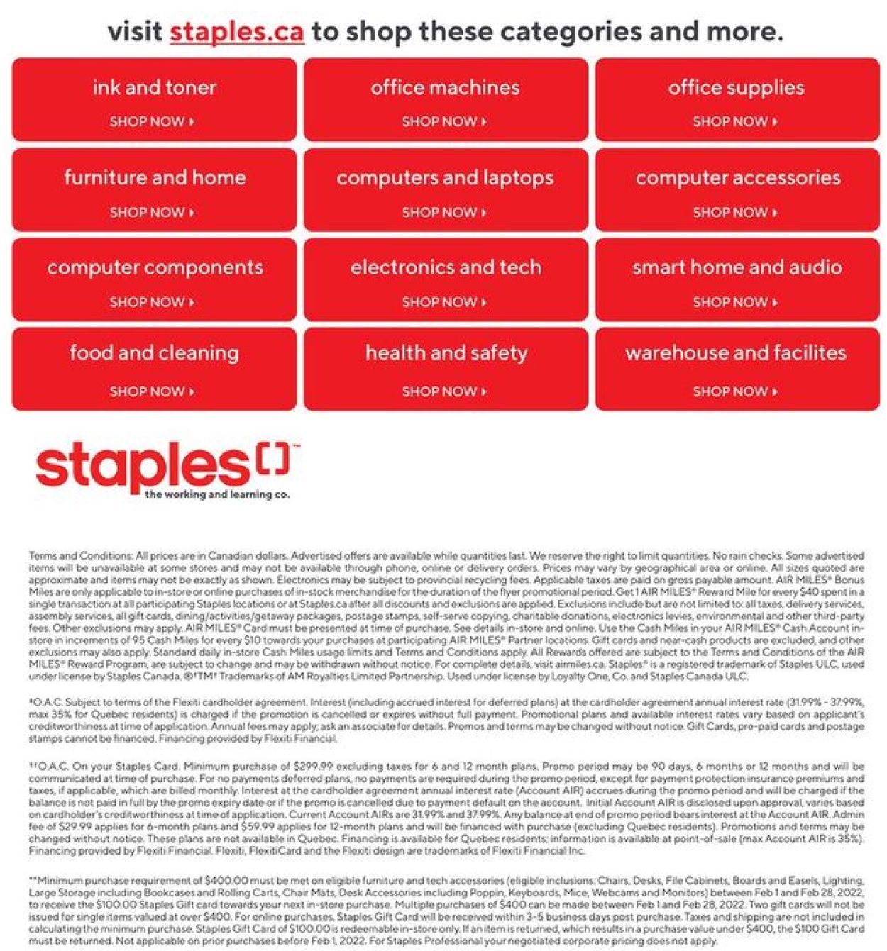 Staples Flyer - 02/16-02/22/2022 (Page 13)