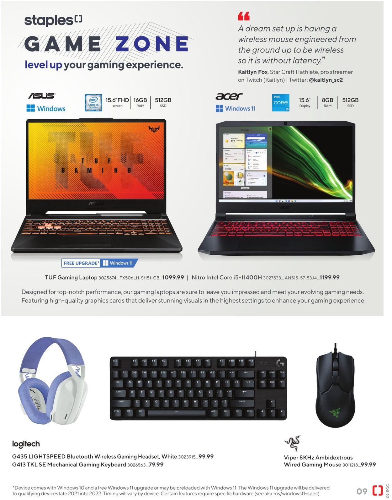 Staples Flyer - 04/06-04/19/2022 (Page 9)