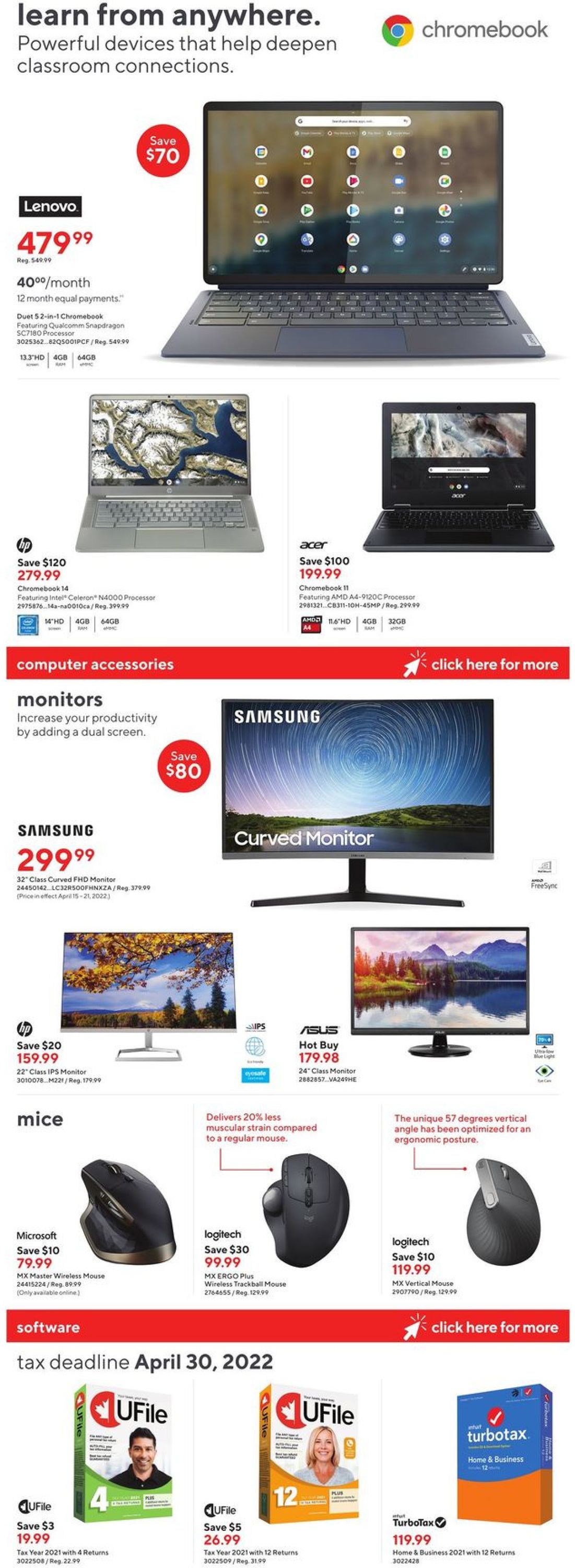 Staples Flyer - 04/13-04/19/2022 (Page 6)