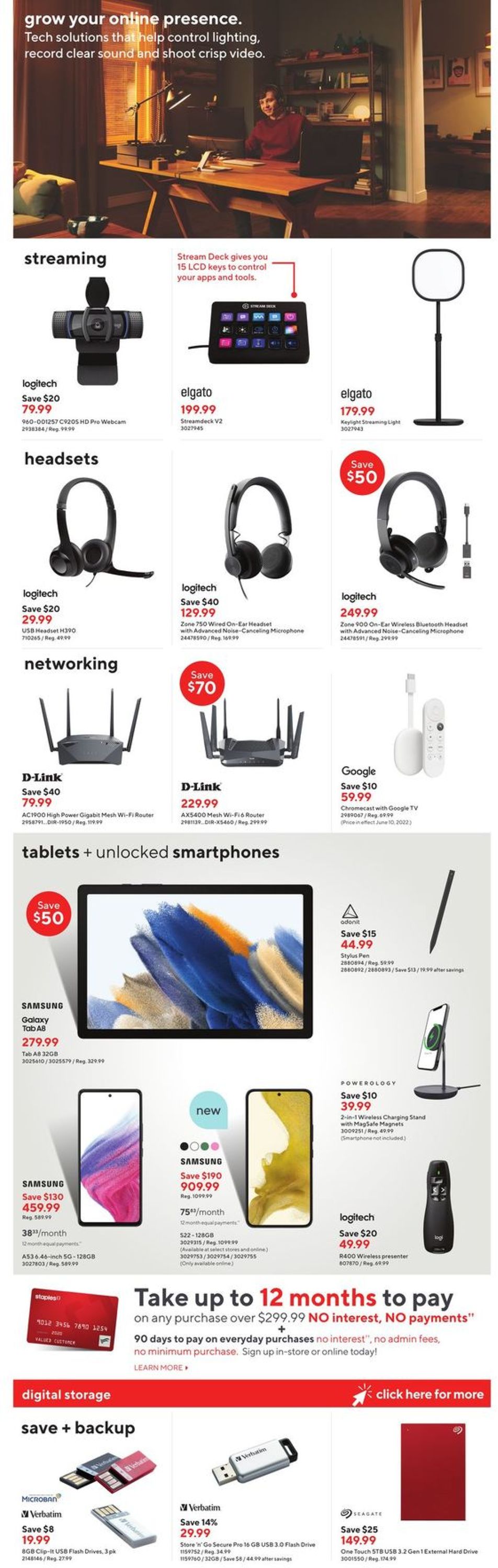 Staples Flyer - 06/08-06/14/2022 (Page 8)