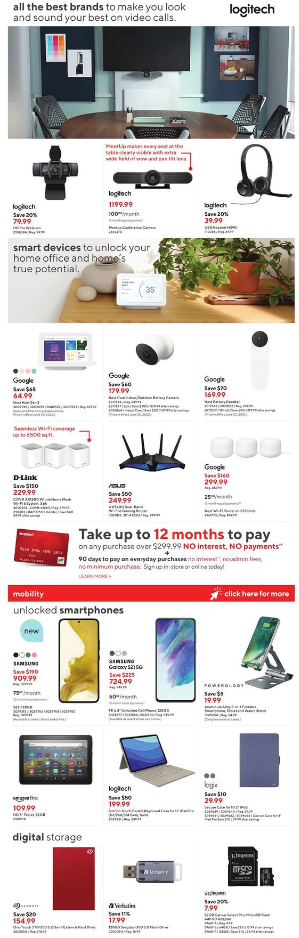 Staples Flyer - 06/29-07/05/2022 (Page 7)