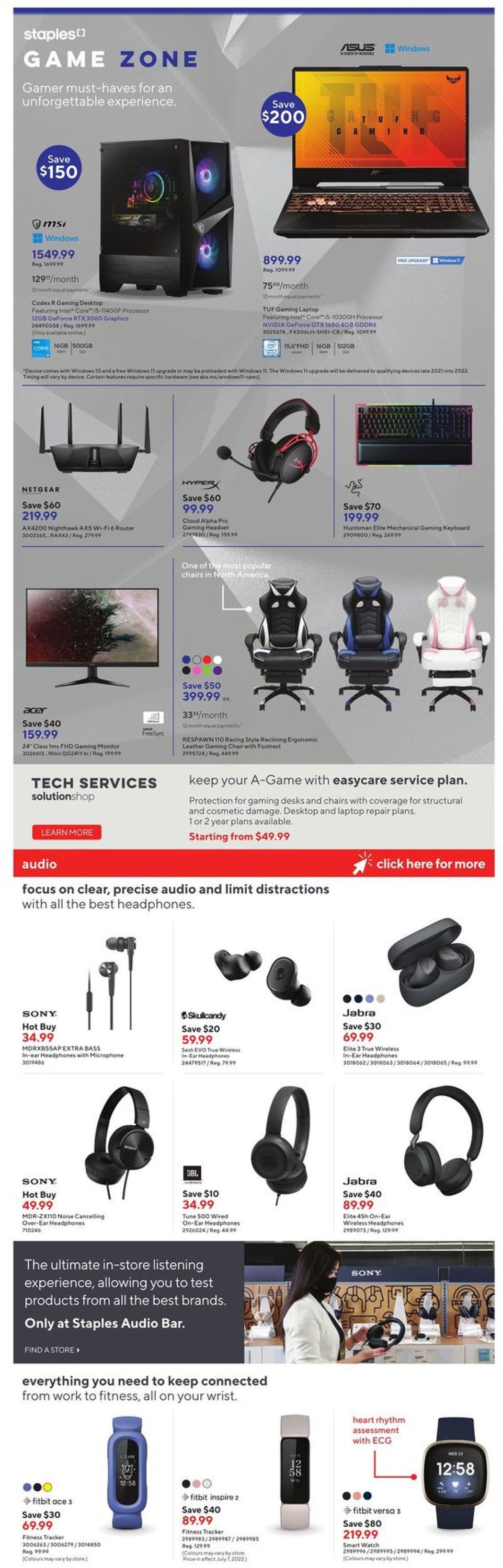 Staples Flyer - 07/06-07/12/2022 (Page 7)