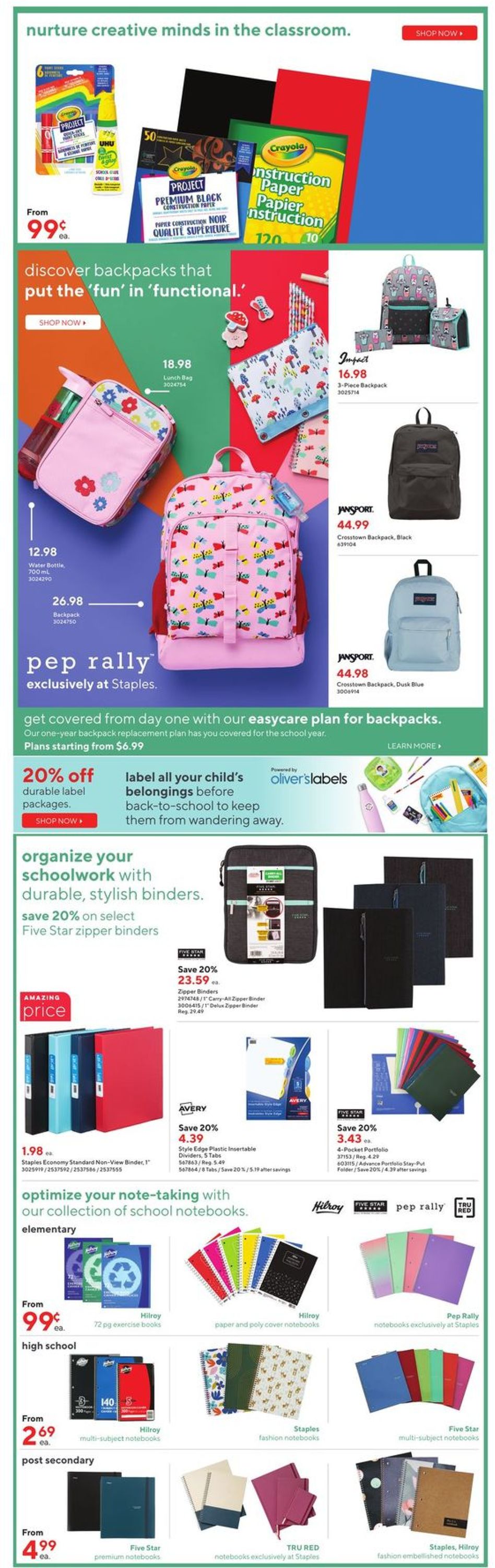 Staples Flyer - 08/03-08/09/2022 (Page 2)