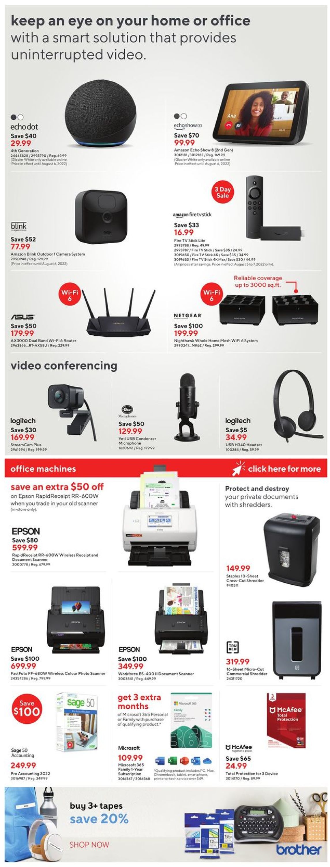Staples Flyer - 08/03-08/09/2022 (Page 8)