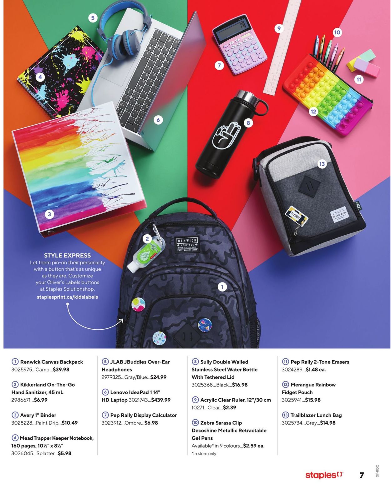 Staples Flyer - 08/17-09/13/2022 (Page 7)