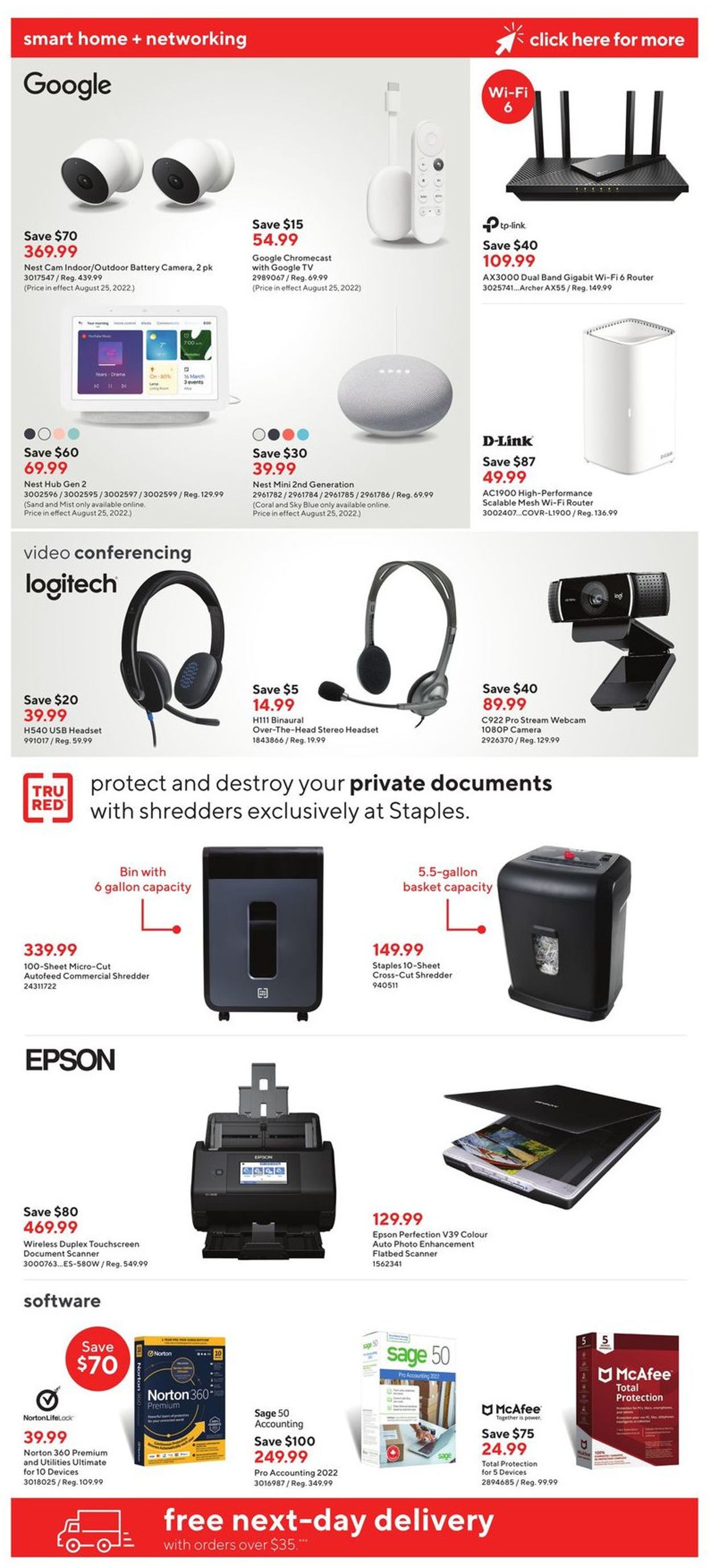 Staples Flyer - 08/24-08/30/2022 (Page 11)